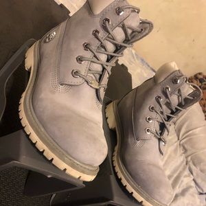Timberland 6-Inch Boot Mono Grey Sz 7